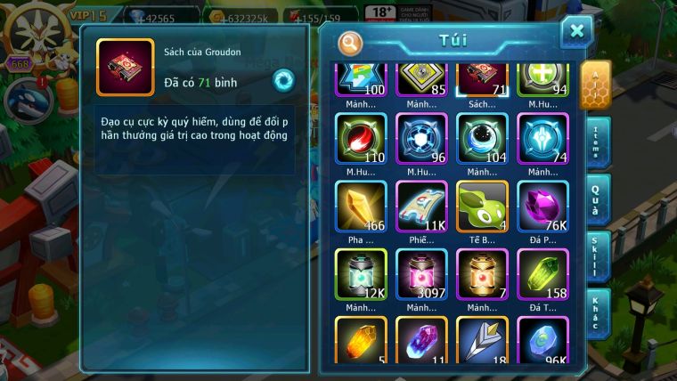 Mã : #TTS6265 - S454 - Top4 - V15 - White & Ho-oh Cộng Hưởng Dynamax Rayquaza Bá Chủ Meganec Hoopa Bá chủ quá ngon