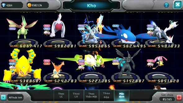 Mã : #TTS6273 - S1216 - Top23 - V11 - Ho-oh & WB Cộng Hưởng Dyanamx Palkia cộng hưởng nhiều pet bá chủ