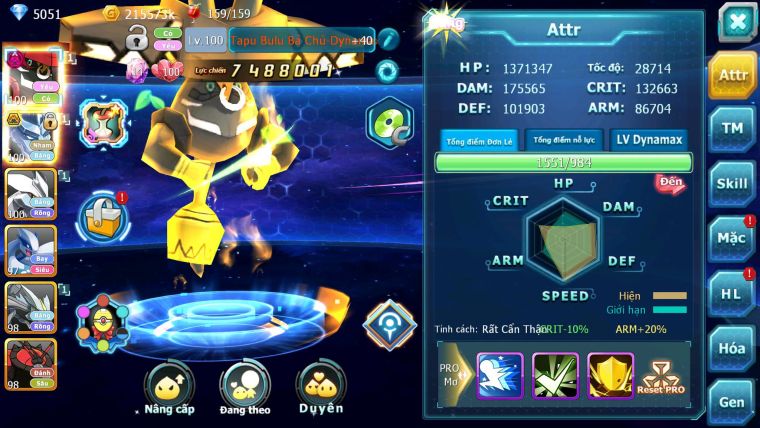 Mã : #TTS6271 - S1731 - V4 - Tapu bulu Dyanamx Rắn băng bá chủ Kyurem Unvoa