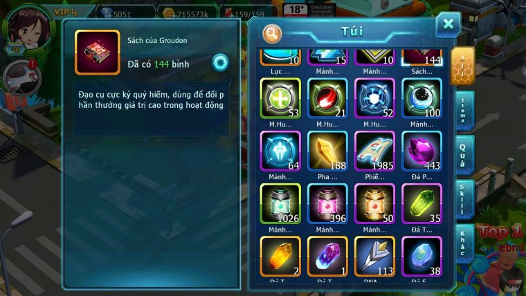 Mã : #TTS6271 - S1731 - V4 - Tapu bulu Dyanamx Rắn băng bá chủ Kyurem Unvoa