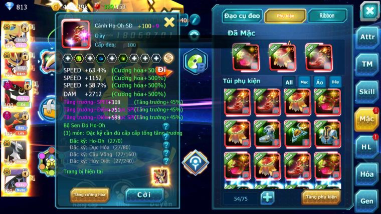 Mã : #TTS6279 - S1512 - Top 11 - V14 - Kiếm Khiên Bá Chủ Tapu Bulu Dyanamx Ho-oh Dyanamx cực bá đạo
