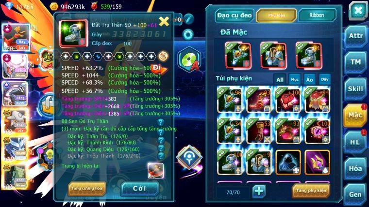 Mã : #TTS6281 - S945 - Top14 - V13 - 900 Sách Ho-oh % Diancie Cộng Hưởng Dyanamx Palkia cộng hưởng nhiều pet bá chủ