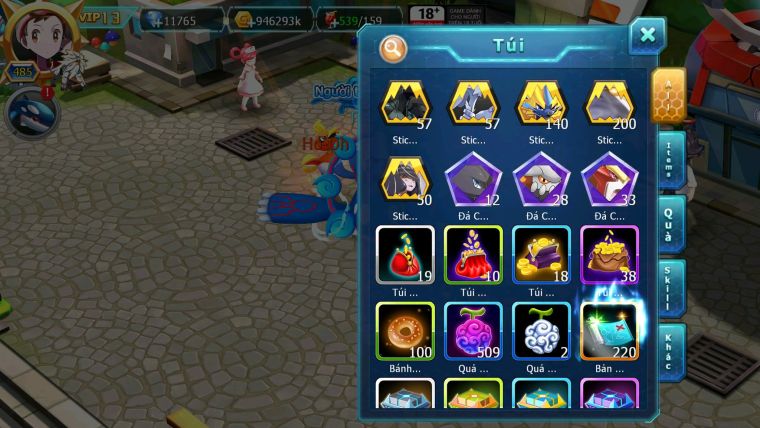 Mã : #TTS6281 - S945 - Top14 - V13 - 900 Sách Ho-oh % Diancie Cộng Hưởng Dyanamx Palkia cộng hưởng nhiều pet bá chủ