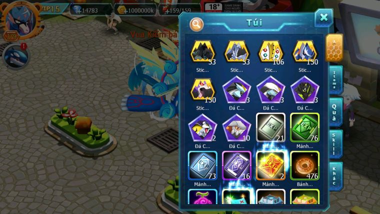 Mã : #TTS6282 - S1322 - Top23 - V15 - 1K2 Sách Ho-oh cộng hưởng dyanamx Yvetal cộng hưởng Kiếm Khiên Bá Chủ Cặp Zygarde Bá chủ