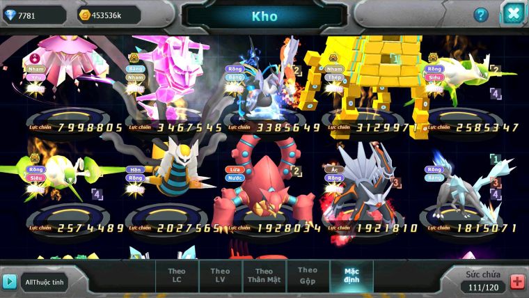 Mã : #TTS6285 - S1739 - V12 - Diancie dyanamx Rắn Băng Bc Sakataka bc Kyurem Cặp lati bc