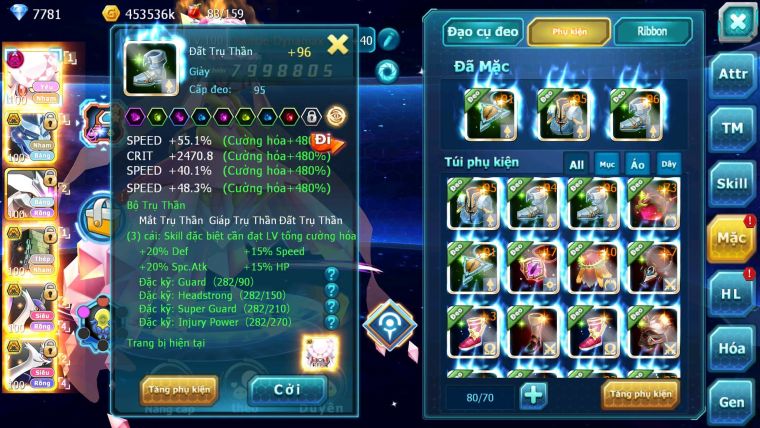 Mã : #TTS6285 - S1739 - V12 - Diancie dyanamx Rắn Băng Bc Sakataka bc Kyurem Cặp lati bc