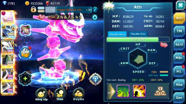 Mã : #TTS6285 - S1739 - V12 - Diancie dyanamx Rắn Băng Bc Sakataka bc Kyurem Cặp lati bc