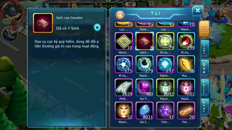 Mã : #TTS6284 - S1090 - V5 - 17K8 KC - Mashadow Dyanamx Giratina bá chủ Kyurem Unvoa nhiều pet ht