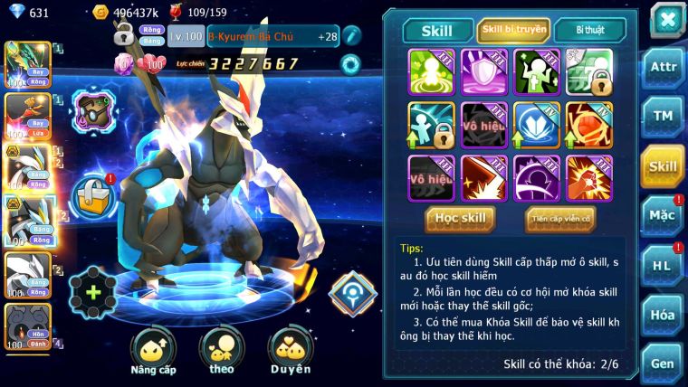 Mã : #TTS6283 - S271 - Rayquaza Ho-oh Kyurem Unvoa White Black Bá Chủ