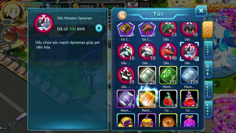 Mã : #TTS6295 - S1586 - Top1 All - V18 - 2K Sách Cưỡi Pikachu Miraidon Cộng Hưởng & Koraidon CH Dyanamx Team Thép Max Dyanamx Tapu Bulu Ch Dynamax