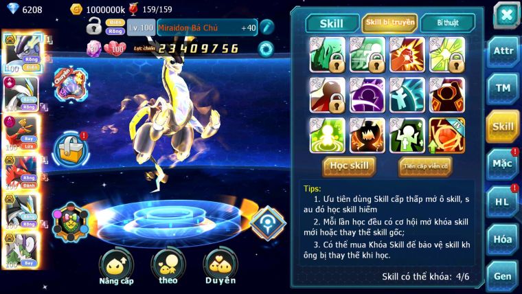Mã : #TTS6299 - S1683 - Top20  V15 - Miradon & Koraidon Bá CHủ White cộng hưởng dyanamx Ho-oh dyanamx Black bc nhiều pet ht