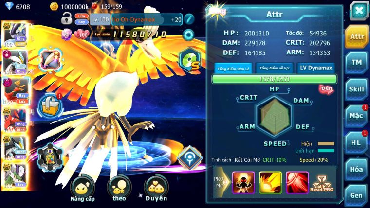 Mã : #TTS6299 - S1683 - Top20  V15 - Miradon & Koraidon Bá CHủ White cộng hưởng dyanamx Ho-oh dyanamx Black bc nhiều pet ht