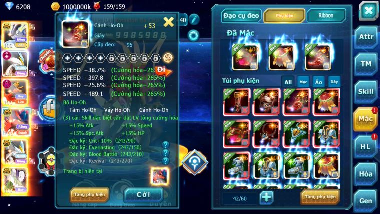 Mã : #TTS6299 - S1683 - Top20  V15 - Miradon & Koraidon Bá CHủ White cộng hưởng dyanamx Ho-oh dyanamx Black bc nhiều pet ht