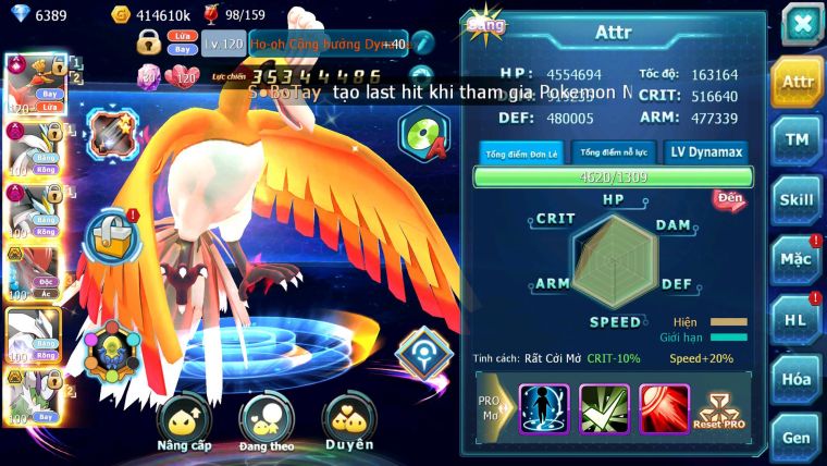 Mã : #TTS6305 - S918 - V13 - 1K1 Sách Top23 - Ho-oh Cộng Hưởng Dyanamx WB Dyanamx Btâ bá chủ zoroa bc Nhiều Pet Ht