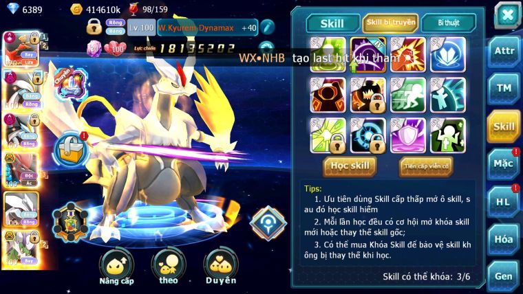 Mã : #TTS6305 - S918 - V13 - 1K1 Sách Top23 - Ho-oh Cộng Hưởng Dyanamx WB Dyanamx Btâ bá chủ zoroa bc Nhiều Pet Ht