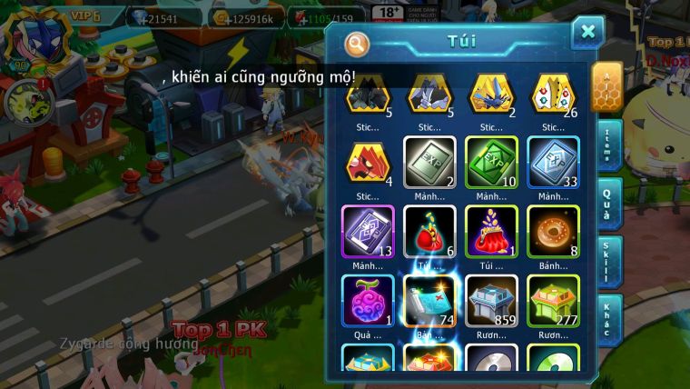 Mã : #TTS6311 - S1688 - V6 - 21K KC Palkia cộng hưởng full ss Kyurem Unvoa Cặp Lati bc nhiều pet ht