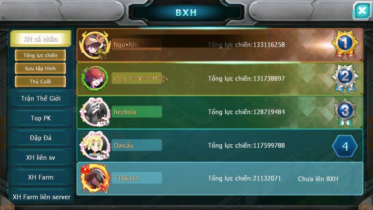 Mã : #TTS6314 - S1165 - V4 - 34K KC - Ho-oh bc Qvld bc yvetal bc thần gió bc Kyurem Unvoa Nhiều pet HT