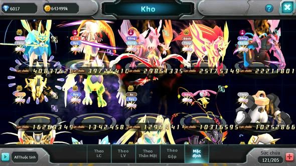Mã : #TTS6312 - S944 - Top6 - V16 - Kiếm Khiên Bá Chủ Sáng Thế Bá Chủ Ho-oh WB Cộng hưởng dyanamx