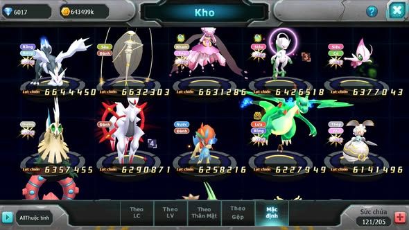 Mã : #TTS6312 - S944 - Top6 - V16 - Kiếm Khiên Bá Chủ Sáng Thế Bá Chủ Ho-oh WB Cộng hưởng dyanamx