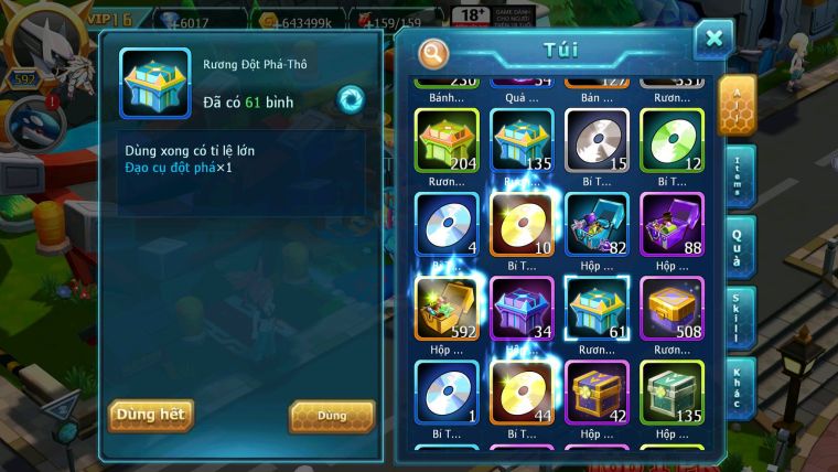 Mã : #TTS6312 - S944 - Top6 - V16 - Kiếm Khiên Bá Chủ Sáng Thế Bá Chủ Ho-oh WB Cộng hưởng dyanamx