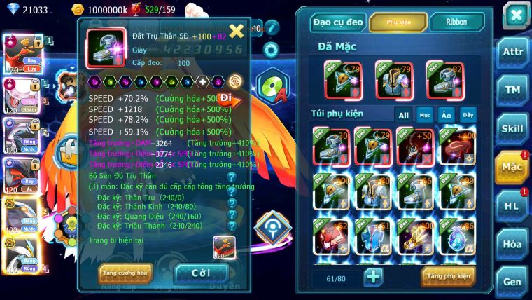 Mã : #TTS6502 - S905 - V13 - BXH: 5 All - 21K Kc Ho-oh & Diancie CHD , Yvetal & Palkia CH Form 3 Team Hot Meta