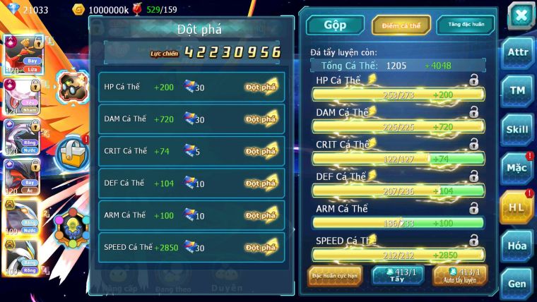 Mã : #TTS6502 - S905 - V13 - BXH: 5 All - 21K Kc Ho-oh & Diancie CHD , Yvetal & Palkia CH Form 3 Team Hot Meta
