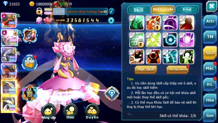 Mã : #TTS6502 - S905 - V13 - BXH: 5 All - 21K Kc Ho-oh & Diancie CHD , Yvetal & Palkia CH Form 3 Team Hot Meta