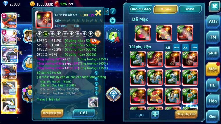 Mã : #TTS6502 - S905 - V13 - BXH: 5 All - 21K Kc Ho-oh & Diancie CHD , Yvetal & Palkia CH Form 3 Team Hot Meta