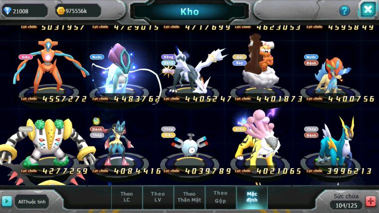 Mã : #TTS6503 - S1322 - V15 - BXH : 23 - 1K2 Sách - 21K KC - Ho-oh CHD Yvetal CH Kiếm &Khiên Bá Chủ Ray Dymax Zflare BC