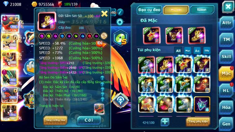 Mã : #TTS6503 - S1322 - V15 - BXH : 23 - 1K2 Sách - 21K KC - Ho-oh CHD Yvetal CH Kiếm &Khiên Bá Chủ Ray Dymax Zflare BC