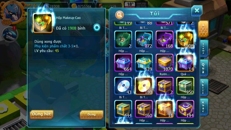 Mã : #TTS6503 - S1322 - V15 - BXH : 23 - 1K2 Sách - 21K KC - Ho-oh CHD Yvetal CH Kiếm &Khiên Bá Chủ Ray Dymax Zflare BC