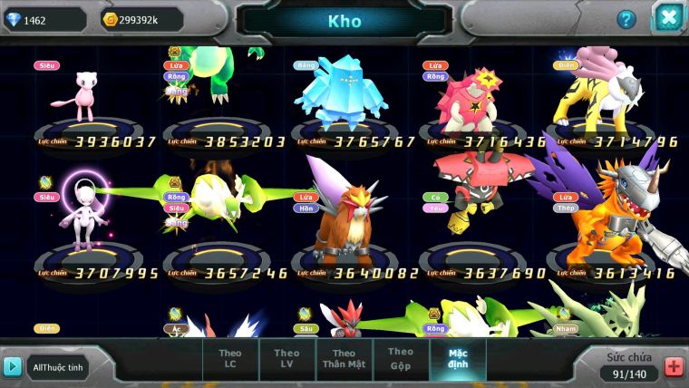 Mã : #TTS6504 - S1347 - V14 - BXH : 21 - White & Palkia CH Black BC Kyogre Rắn Băng BC - Unvoa