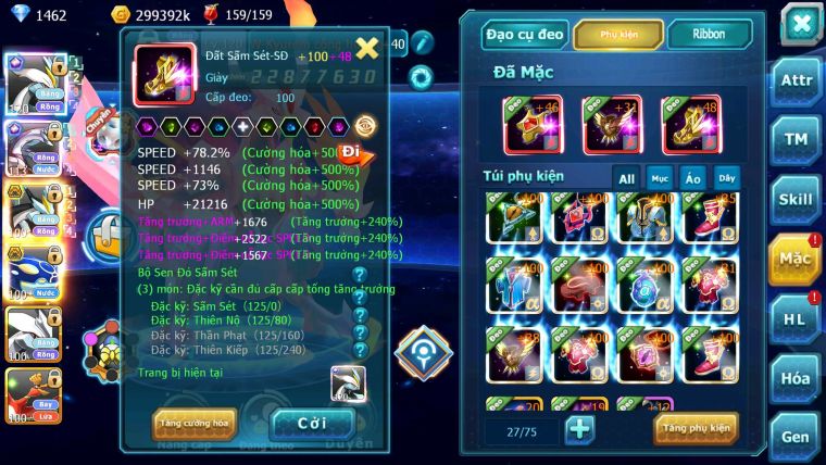 Mã : #TTS6504 - S1347 - V14 - BXH : 21 - White & Palkia CH Black BC Kyogre Rắn Băng BC - Unvoa