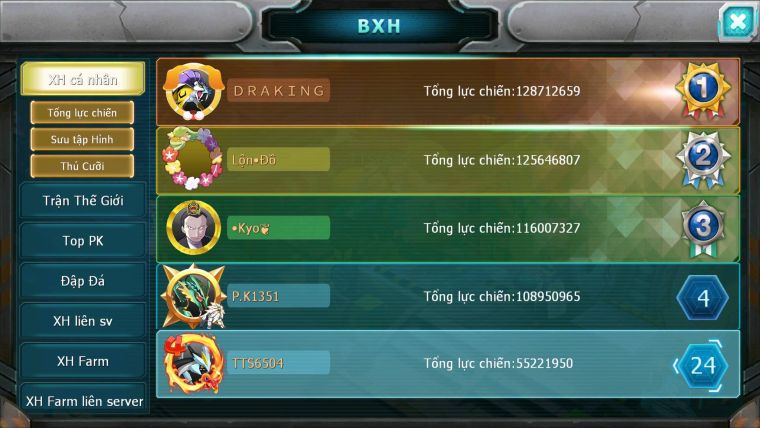 Mã : #TTS6504 - S1347 - V14 - BXH : 21 - White & Palkia CH Black BC Kyogre Rắn Băng BC - Unvoa