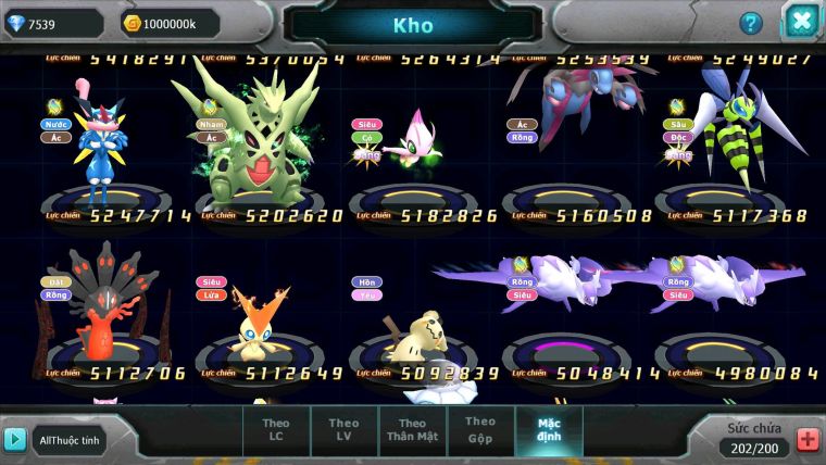 Mã : #TTS6505 - S1165 - V15 - BXH : 8 - 2K5 Sách WB& Ho-oh CHD Ray Bá Chủ Drak ho-oh Bc Nhiều Pet HT BC