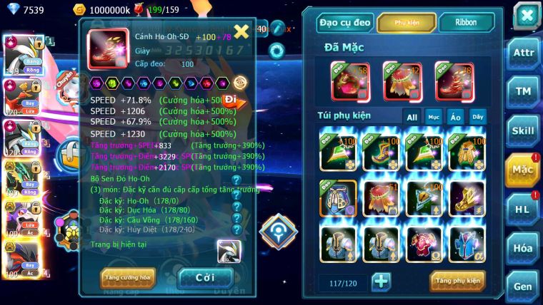 Mã : #TTS6505 - S1165 - V15 - BXH : 8 - 2K5 Sách WB& Ho-oh CHD Ray Bá Chủ Drak ho-oh Bc Nhiều Pet HT BC