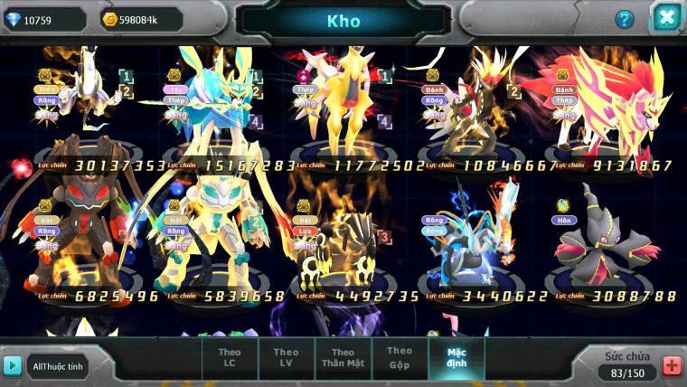 Mã : #TTS6510 - S1734 - V16 - BXH : 5PK -  Miraidon & Koraidon & Kiếm & Khiên & Zflare Pet Bá Chủ Hot Meta Arc Thép CHD