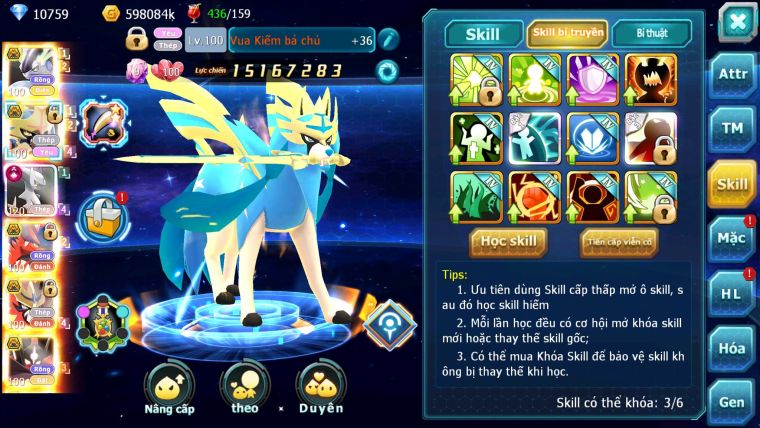Mã : #TTS6510 - S1734 - V16 - BXH : 5PK -  Miraidon & Koraidon & Kiếm & Khiên & Zflare Pet Bá Chủ Hot Meta Arc Thép CHD