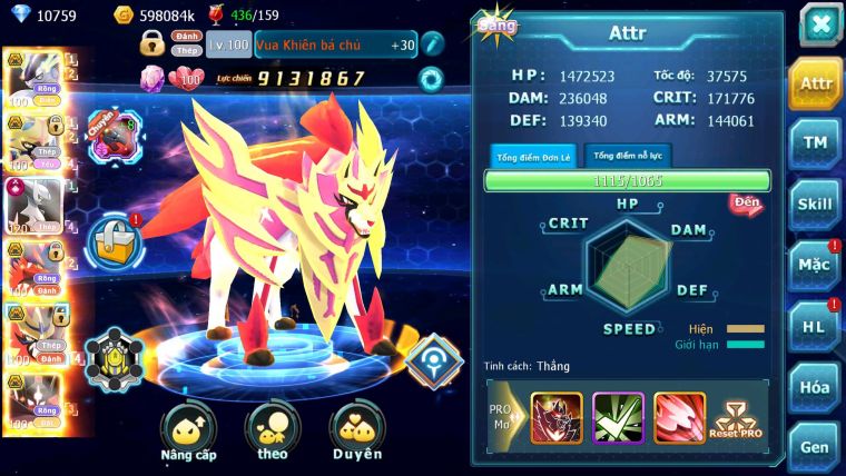 Mã : #TTS6510 - S1734 - V16 - BXH : 5PK -  Miraidon & Koraidon & Kiếm & Khiên & Zflare Pet Bá Chủ Hot Meta Arc Thép CHD