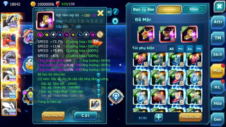 Mã : #TTS6509 - S1669 - BXH : 16 - V15 Miraidon & Koraidon Bá Chủ Palkia BC Cặp Cá Kyurem Wb