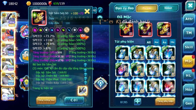 Mã : #TTS6509 - S1669 - BXH : 16 - V15 Miraidon & Koraidon Bá Chủ Palkia BC Cặp Cá Kyurem Wb