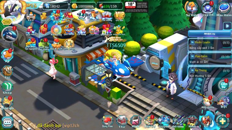 Mã : #TTS6509 - S1669 - BXH : 16 - V15 Miraidon & Koraidon Bá Chủ Palkia BC Cặp Cá Kyurem Wb