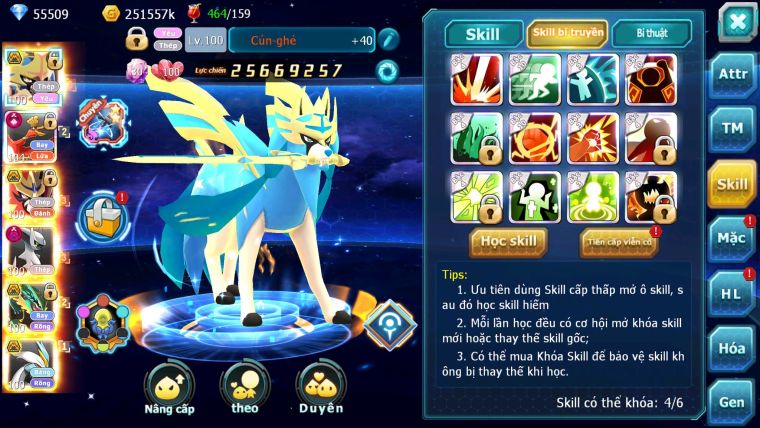 Mã : #TTS6513 - S1350 - V15 - BXH : 20 - PK Cực Khỏe - 300M Arc CH 55K Kc Kiếm & Khiên Bc Ho-oh CHD Arc Thép Dynamax Rayquaza Bc
