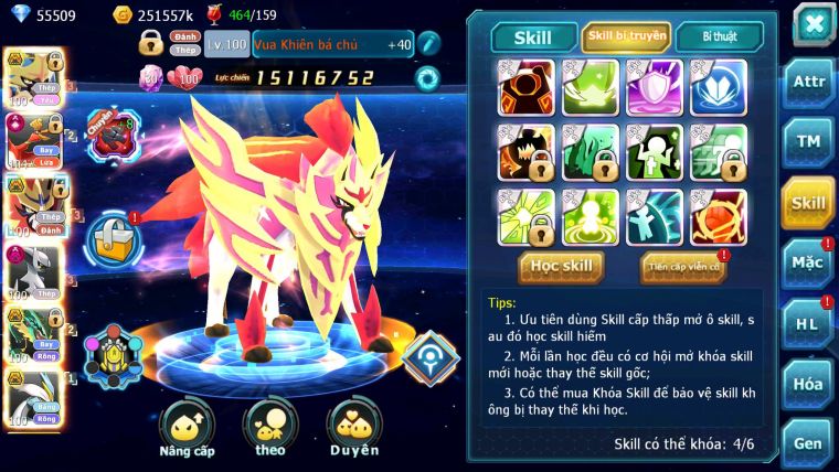 Mã : #TTS6513 - S1350 - V15 - BXH : 20 - PK Cực Khỏe - 300M Arc CH 55K Kc Kiếm & Khiên Bc Ho-oh CHD Arc Thép Dynamax Rayquaza Bc