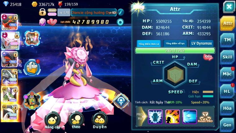 Mã : #TTS6511 - S1069 - V14 - BXH : 4 25K Kc - Ho-oh & Diancie CHD Yvetal Ch Kyurem Unvoa WB Bc Qá ngon