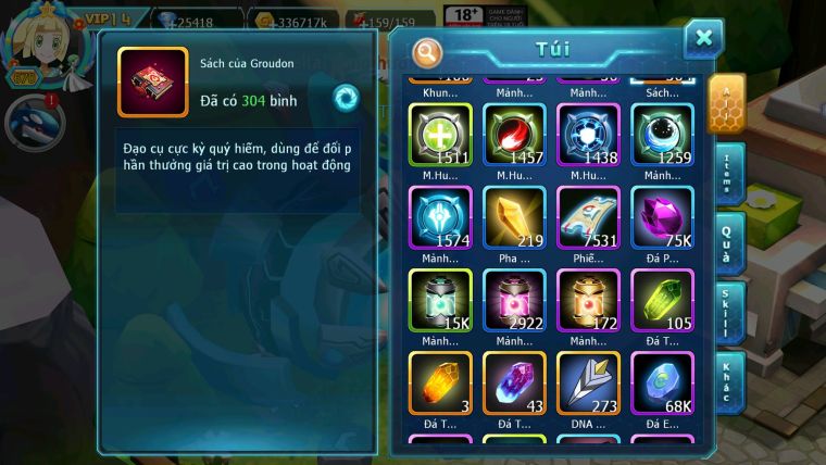 Mã : #TTS6511 - S1069 - V14 - BXH : 4 25K Kc - Ho-oh & Diancie CHD Yvetal Ch Kyurem Unvoa WB Bc Qá ngon
