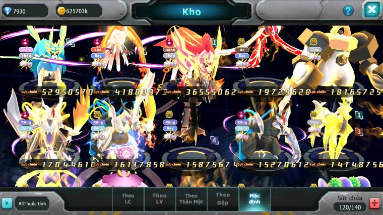 Mã : #TTS6519 - S1123 - BXH : 2 - V17 - Kiếm & Khiên Dynamax Ho-oh CHD Meltan Bc Kyurem Unvoa BC WB Dymax Arc Thép Bc