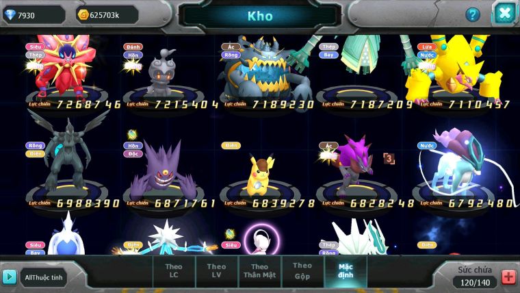 Mã : #TTS6519 - S1123 - BXH : 2 - V17 - Kiếm & Khiên Dynamax Ho-oh CHD Meltan Bc Kyurem Unvoa BC WB Dymax Arc Thép Bc