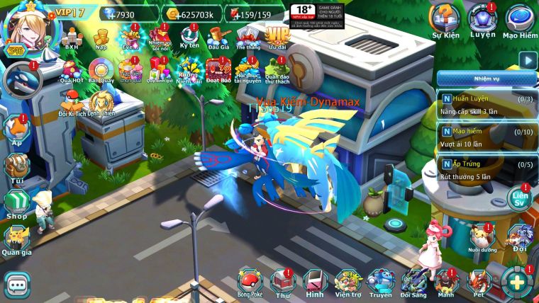 Mã : #TTS6519 - S1123 - BXH : 2 - V17 - Kiếm & Khiên Dynamax Ho-oh CHD Meltan Bc Kyurem Unvoa BC WB Dymax Arc Thép Bc