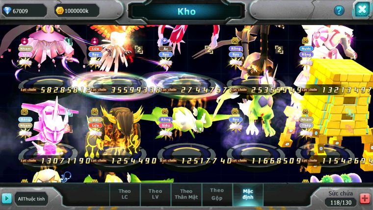 Mã : #TTS6518 - S1115 - V14 - BXH : 8 - 2K1 Sách Diancie & Ho-oh CHD Yvetal CH Nhiều Pet BC